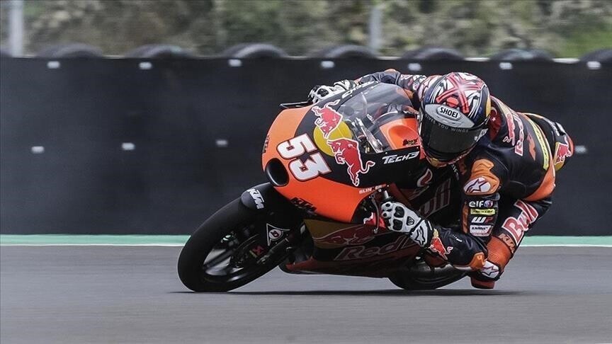Milli motosikletçi Deniz Öncü, Japonya'da Moto2 Dünya Şampiyonası'nda 7. oldu