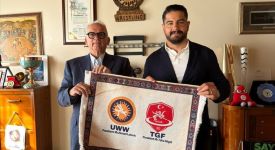 TGF Başkanı Taha Akgül, UWW Başkanı Nenad Lalovic'i ziyaret etti